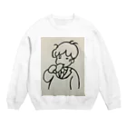 kaogakuのしんどい Crew Neck Sweatshirt