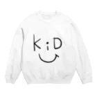 山口県タベスタグラムの仲良し家族。【kid】 Crew Neck Sweatshirt