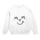 山口県タベスタグラムの仲良し家族。【mom】 Crew Neck Sweatshirt