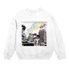 meril_goods_storeの「Aurora diurna」ジャケデザイン2 Crew Neck Sweatshirt