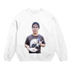 辛子明太子のバーベキュー会場の人 Crew Neck Sweatshirt