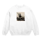 Shut upのrude kids Crew Neck Sweatshirt