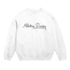 MilestoneBrewingのMilestone Brewingシンプルロゴトップス Crew Neck Sweatshirt