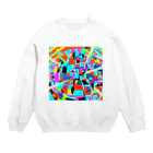 げんの都会ってうるさい Crew Neck Sweatshirt