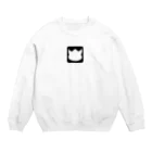 HuTiのくりきんぐロゴ Crew Neck Sweatshirt