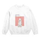 東京奮起させるの犬 ヤクーチアン ライカ  Crew Neck Sweatshirt