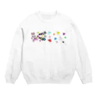 eternal♥ROCK&POPのeternal♥ROCK&POP ベースらびちゃん Crew Neck Sweatshirt