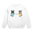 nowhitonの【nina&bart】ニナとバート (Love SUMMER) Crew Neck Sweatshirt