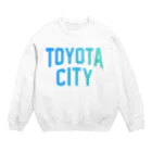 JIMOTO Wear Local Japanの豊田市 TOYOTA CITY スウェット