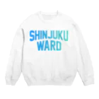 JIMOTOE Wear Local Japanのshinjuku ward　新宿 Crew Neck Sweatshirt