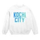 JIMOTO Wear Local Japanの高知市 KOCHI CITY Crew Neck Sweatshirt
