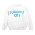 JIMOTOE Wear Local Japanの福島市 FUKUSHIMA CITY Crew Neck Sweatshirt