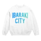 JIMOTO Wear Local Japanの茨木市 IBARAKI CITY Crew Neck Sweatshirt