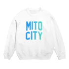 JIMOTO Wear Local Japanの水戸市 MITO CITY スウェット