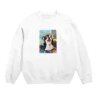 bubopo1982の真夏のバカンス Crew Neck Sweatshirt