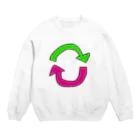 ヒロポン販売所のリサイクル！？ Crew Neck Sweatshirt