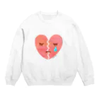 Sugar Ginger CookieのSad feeling. Crew Neck Sweatshirt