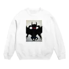 Castroの大魔王サタン君 Crew Neck Sweatshirt