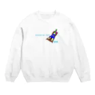 U15 SauningのOutside air bath Crew Neck Sweatshirt