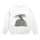 korokoro1959の石見神楽　伝承者 Crew Neck Sweatshirt