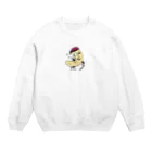 magnoliaのお店(変、シュール、自由)のミスターカシューナッツ スウェット Crew Neck Sweatshirt