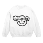 ☆もふらぼVillage☆のHanaMoPSのロゴ Crew Neck Sweatshirt