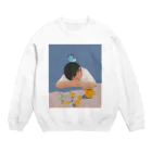 べつんのうたたねさん Crew Neck Sweatshirt