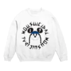 スペースブレインのMOUSUICIDAL Crew Neck Sweatshirt