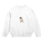 popokoroのこのポーズで大体悩殺 Crew Neck Sweatshirt