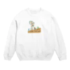 チーム静龍のパパはハッピードラゴン！ Crew Neck Sweatshirt