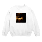 Ba-daのロボットの逢瀬 Crew Neck Sweatshirt