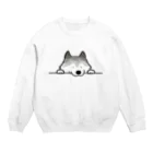kogomi ｜ こごみのオオカミ Crew Neck Sweatshirt