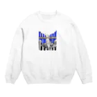 兎家チルの鳥人の夢 Crew Neck Sweatshirt