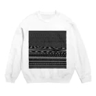 nazlin's shopの砂嵐 Crew Neck Sweatshirt