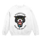 POREPOREの雷 Crew Neck Sweatshirt