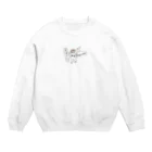 手描きLINEスタンプ エージェイのバイリンガル Crew Neck Sweatshirt