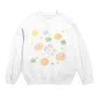 _sayaの花畑と星屑 Crew Neck Sweatshirt