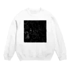 正真正銘焼肉定食のどうぶつ Crew Neck Sweatshirt