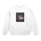 Queenofthenightのfull moon2 Crew Neck Sweatshirt