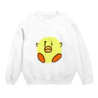 ぴよの小屋のピヨピヨちゃん Crew Neck Sweatshirt