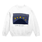 chi-taのgood night Crew Neck Sweatshirt