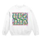 Msto_market a.k.a.ゆるゆる亭のHave a nice day ! Crew Neck Sweatshirt