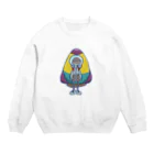 つきこのウチュウ君 Crew Neck Sweatshirt