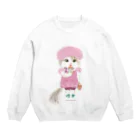 wokasinaiwoのウミキノコらん Crew Neck Sweatshirt