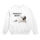 愛犬 コットンのPERFECT BODY Crew Neck Sweatshirt