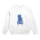 rs1019のアナログテレビ Crew Neck Sweatshirt