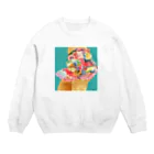 Furuya Tomoyoのスカート Crew Neck Sweatshirt