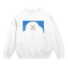 はるまき くじらのあの夏と踏み切り Crew Neck Sweatshirt