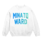 JIMOTOE Wear Local Japanの港区 MINATO WARD Crew Neck Sweatshirt