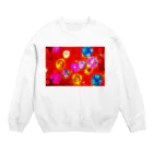 A'S WORLDの和柄FLOWER Crew Neck Sweatshirt